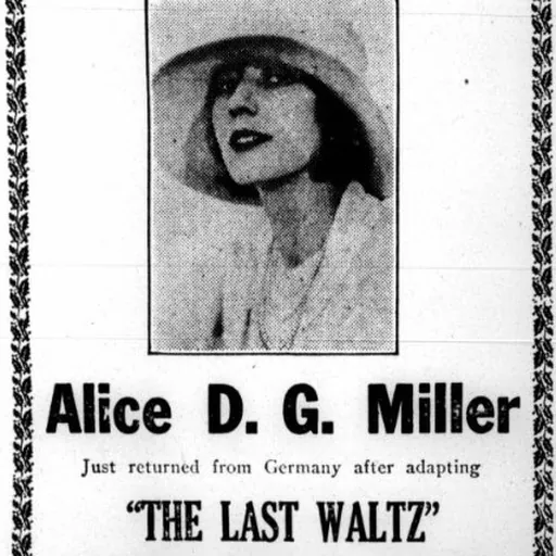 Portrait of Alice D. G. Miller