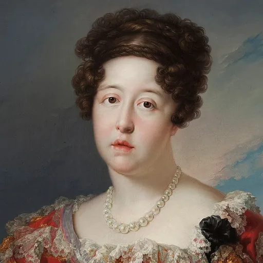 Portrait of Queen Maria Isabel of Spain