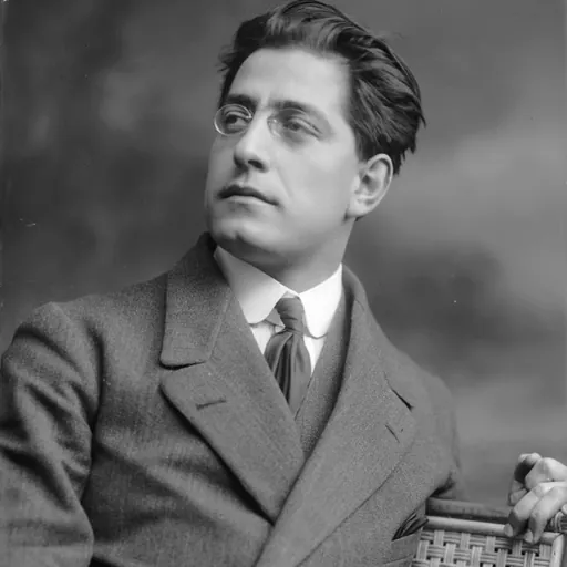 Portrait of Giovacchino Forzano