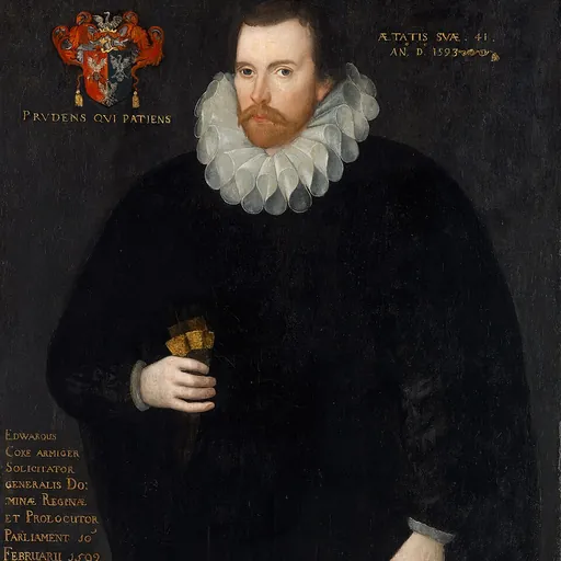 Portrait of Edward Coke