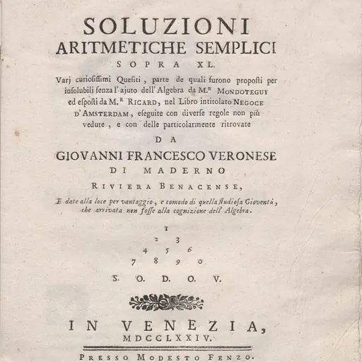 Portrait of Giovanni Veronese