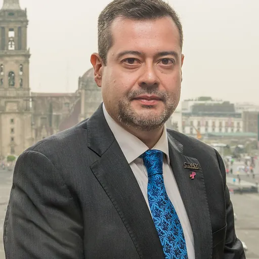 Portrait of José Ramón Amieva Gálvez