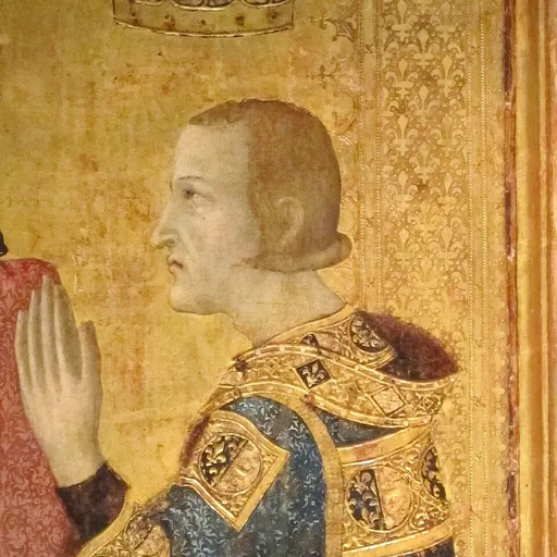 Portrait of Robert, King of Naples