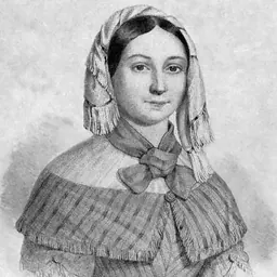 Portrait of Emilie Flygare-Carlén