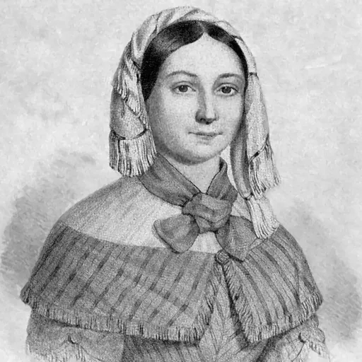 Portrait of Emilie Flygare-Carlén