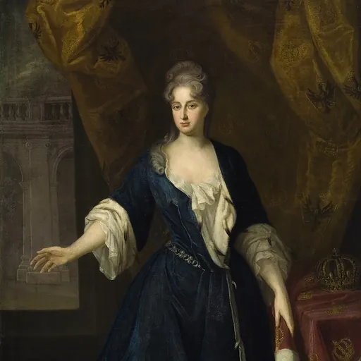 Portrait of Sophia Louise of Mecklenburg-Schwerin