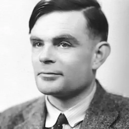 Portrait of Alan Turing