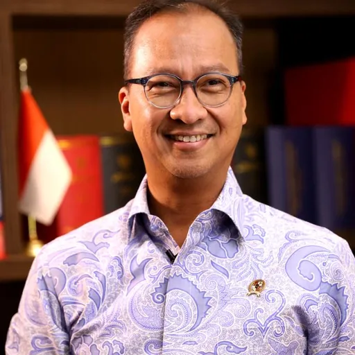 Portrait of Agus Gumiwang Kartasasmita