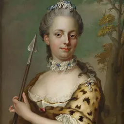 Portrait of Charlotte Du Rietz