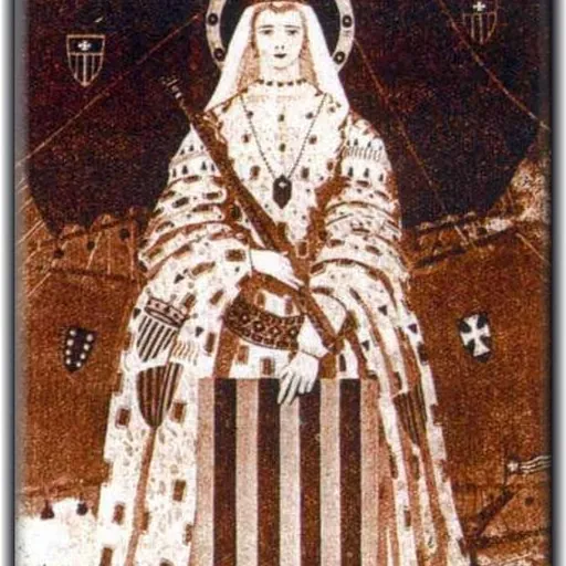 Portrait of Esclaramunda of Foix