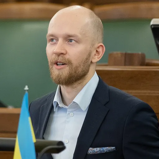 Portrait of Andris Šuvajevs