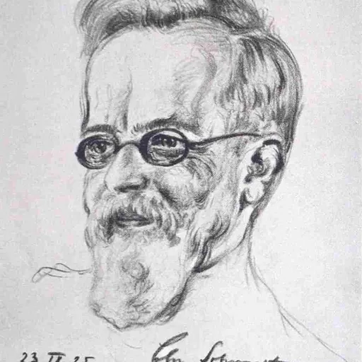 Portrait of Christoph Schrempf