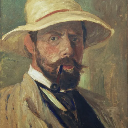 Portrait of Fritz Overbeck
