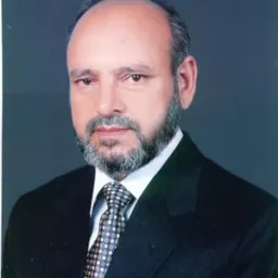 Portrait of Khalid Saeed Khan