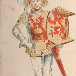 Portrait of Dirk V, Count of Holland
