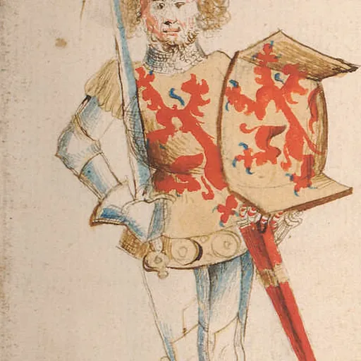 Portrait of Dirk V, Count of Holland