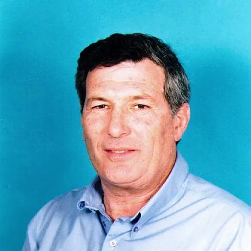 Portrait of Moshe Peled