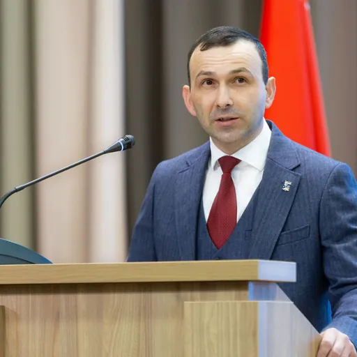 Portrait of Vadzim Bohuš