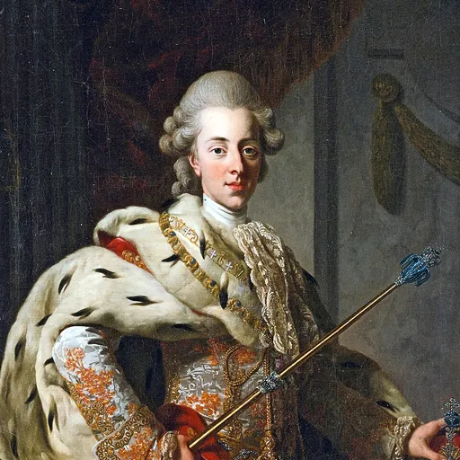 Portrait of Christian VII of Denmark