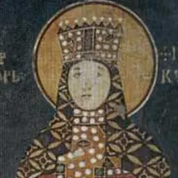 Portrait of Catherine of Hungary, Queen of Serbia