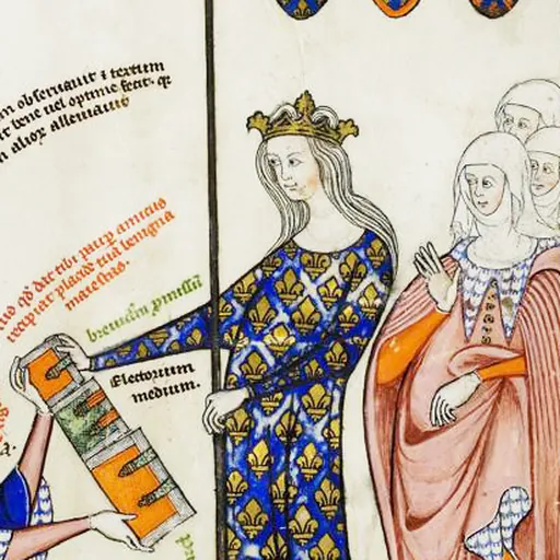 Portrait of Joan II, Countess of Burgundy