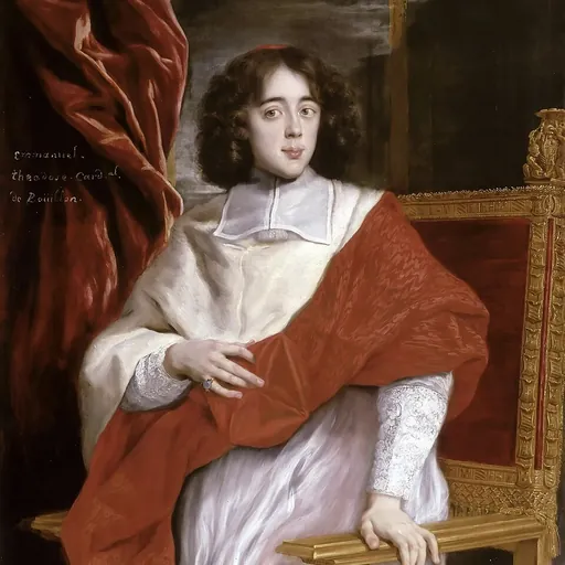 Portrait of Emmanuel-Théodose de La Tour d'Auvergne, Cardinal de Bouillon