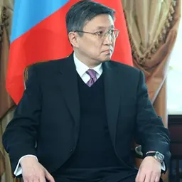 Portrait of Sanjaagiin Bayar