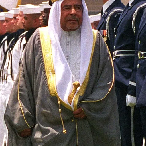 Portrait of Isa II of Bahrain