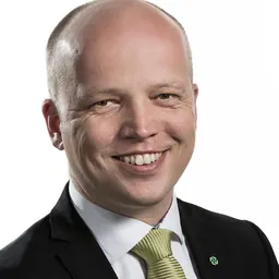 Portrait of Trygve Slagsvold Vedum