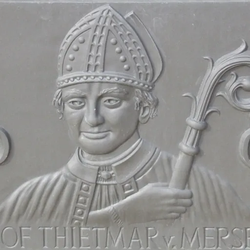 Portrait of Thietmar of Merseburg