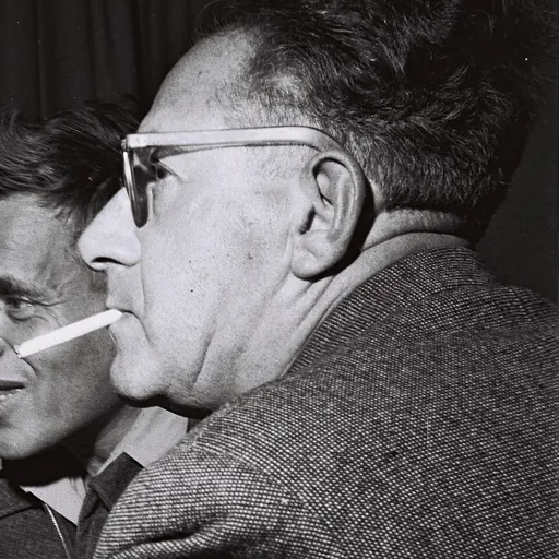Portrait of Menachem Bader