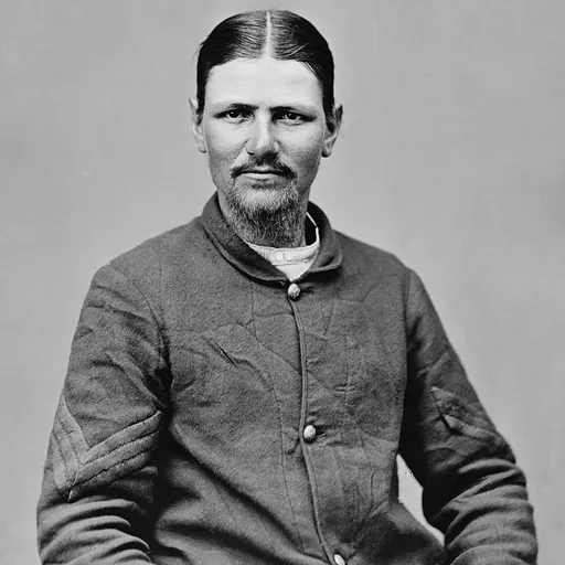 Portrait of Boston Corbett