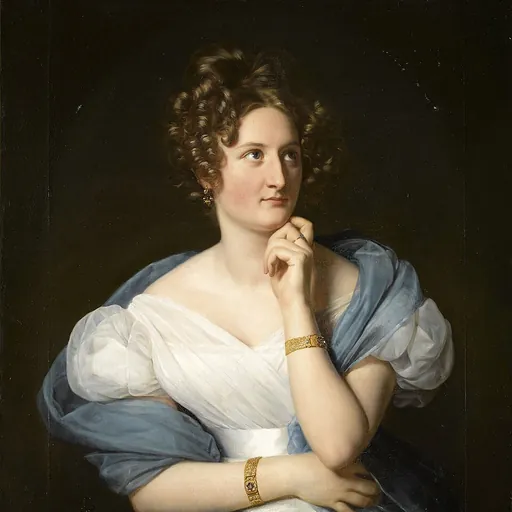 Portrait of Delphine de Girardin