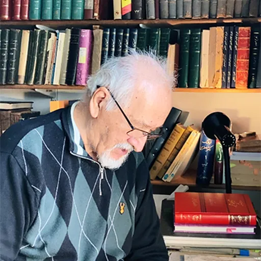 Portrait of Mohammad Jafar Jafari Langarudi