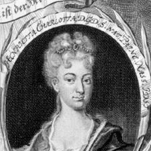 Portrait of Henriette Charlotte of Nassau-Idstein