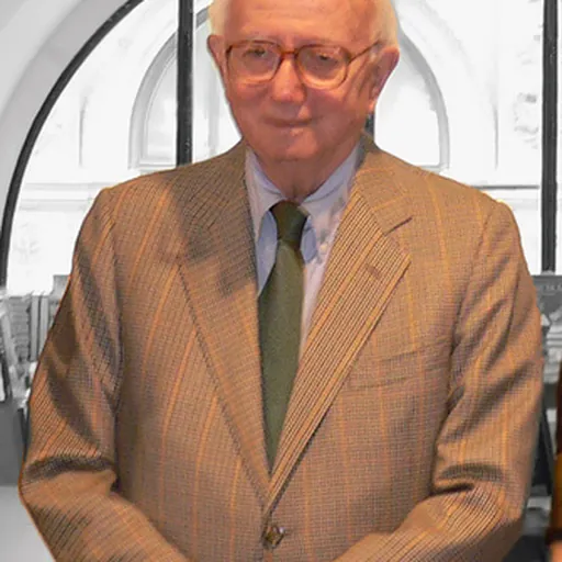 Portrait of Enzo Biagi