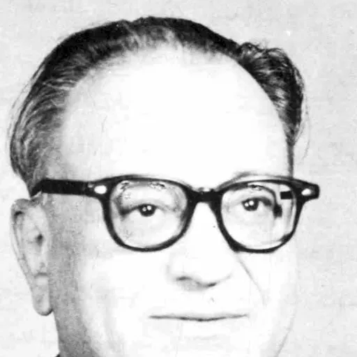 Portrait of Gholamhossein Mosaheb