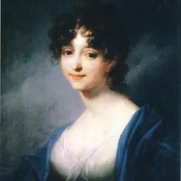 Portrait of Princess Wilhelmine, Duchess of Sagan