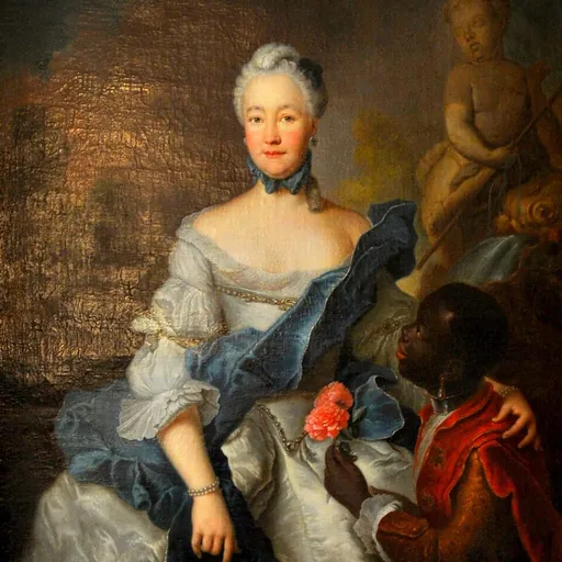 Portrait of Countess Palatine Caroline of Zweibrücken
