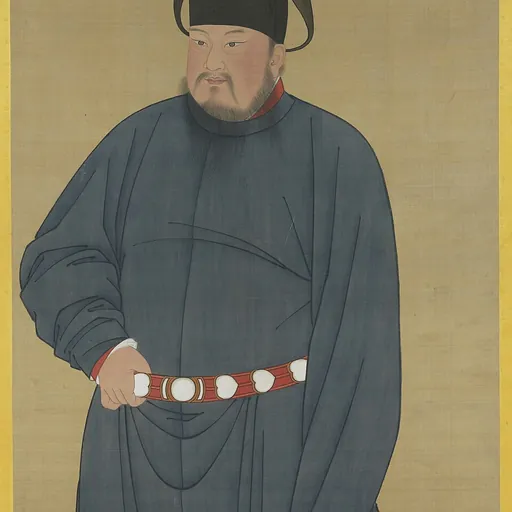 Portrait of Emperor Zhuangzong of Later Tang