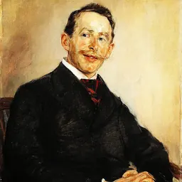 Portrait of Max Linde