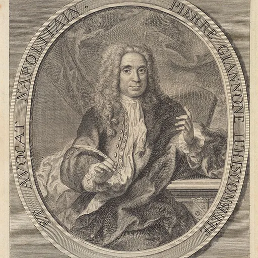 Portrait of Pietro Giannone