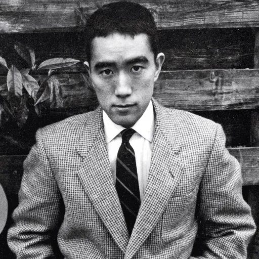 Portrait of Yukio Mishima