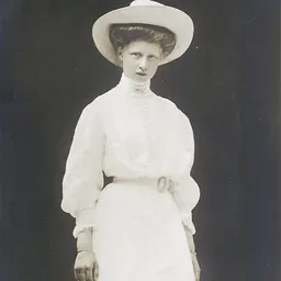 Portrait of Princess Adelaide of Schleswig-Holstein-Sonderburg-Glücksburg
