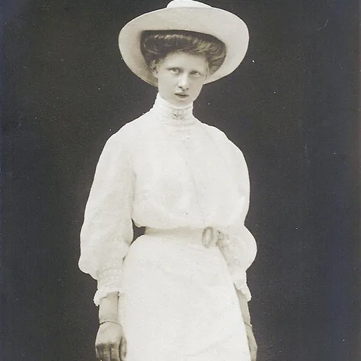 Portrait of Princess Adelaide of Schleswig-Holstein-Sonderburg-Glücksburg