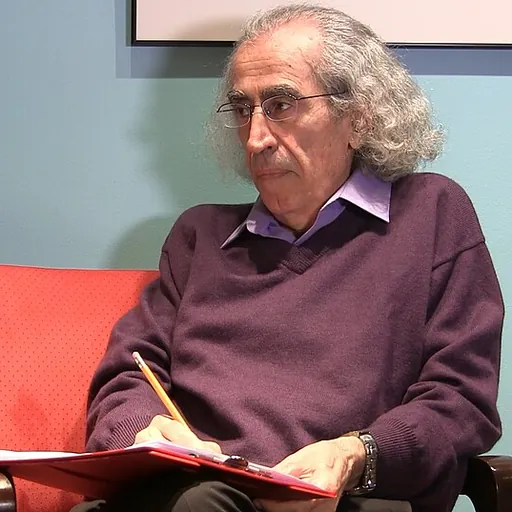 Portrait of Amir Hassanpour