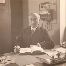 Portrait of Hugo Iltis