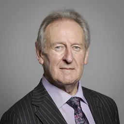 Portrait of Donald Curry, Baron Curry of Kirkharle