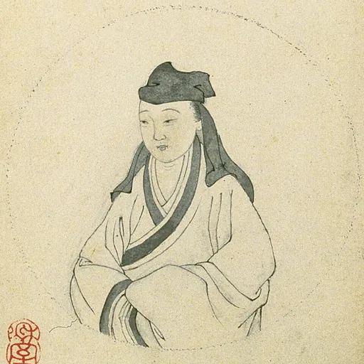 Portrait of Liu Rushi