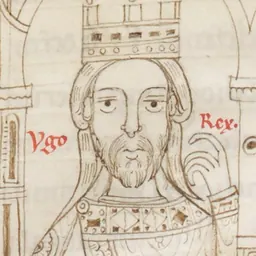 Portrait of Hugh of Italy